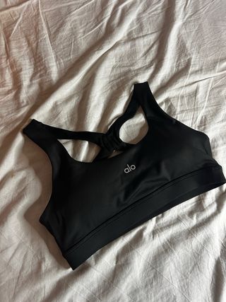 Top deportivo Alo negro