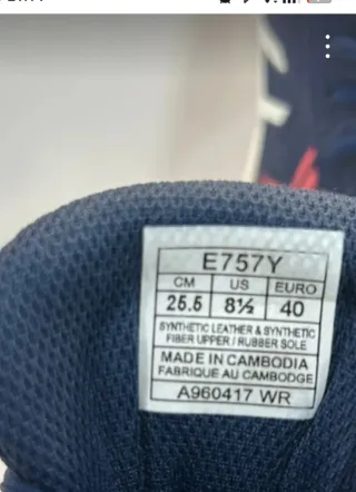 Zapatillas Asics Azul y Rosa