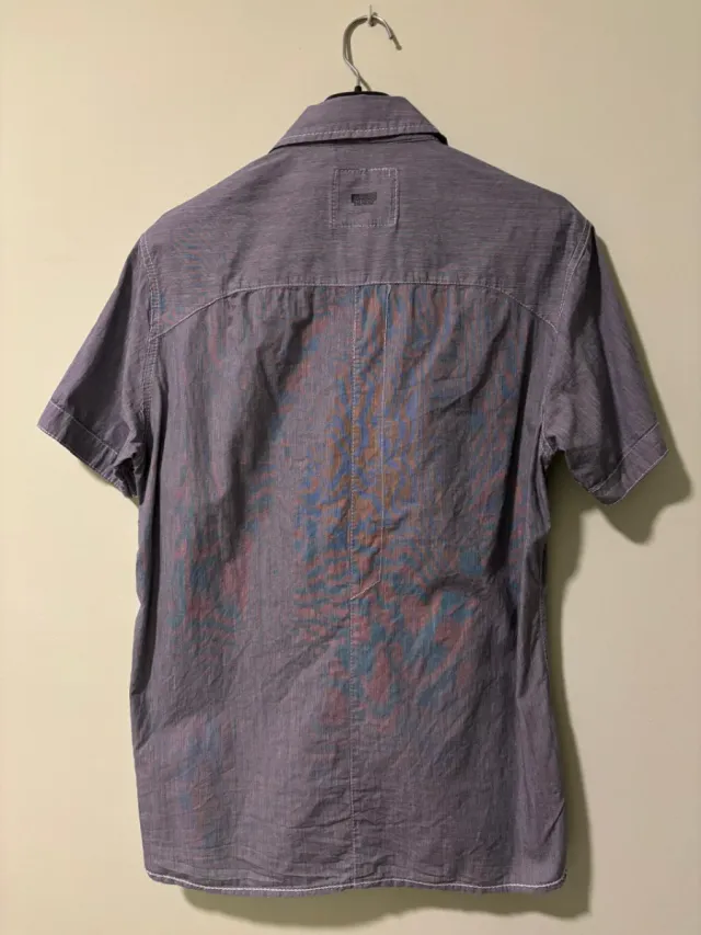 Camisa FREE BASE gris manga corta