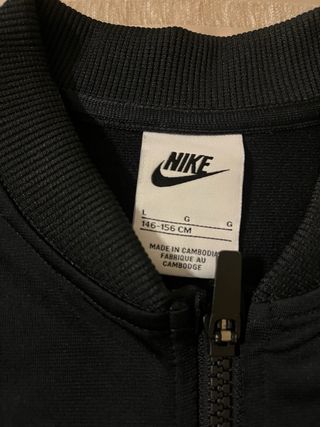 Chándal Nike Niño Negro Talla 10-12