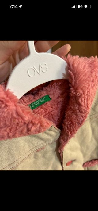 Giacca bambina Benetton 6-9 mesi