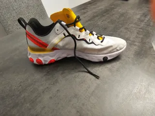 Nike React Zapatillas Deportivas Blancas y Amarill
