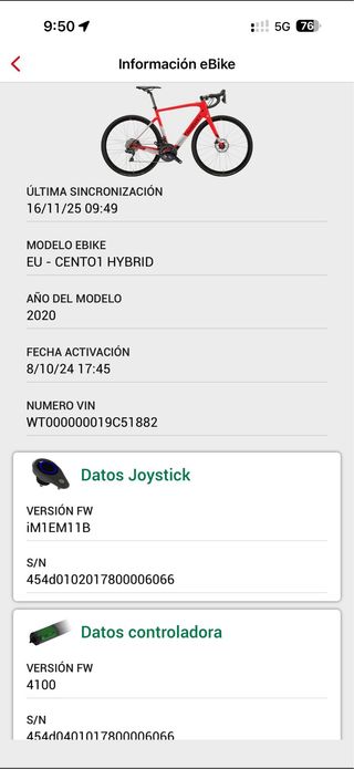 Bici eléctrica carretera Wilier Cento1 Hybrid X35