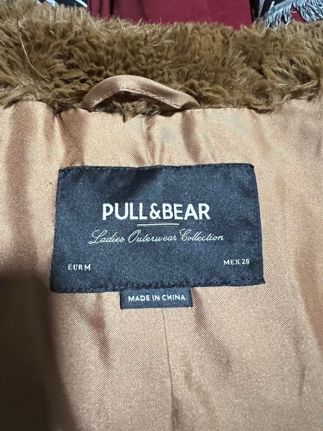 Abrigo pelo sintético mujer Pull&Bear
