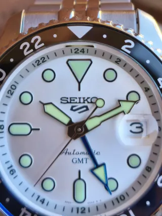 Seiko 5 Sport GMT SSK036K1 Automatico Nuovo