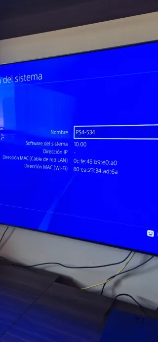 Playstation 4 PS4 Sony Negra