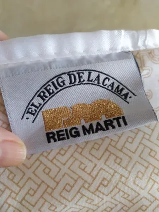 Edredón Reig Martí Blanco 135 cm.