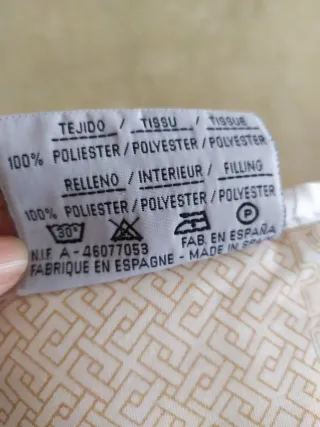 Edredón Reig Martí Blanco 135 cm.