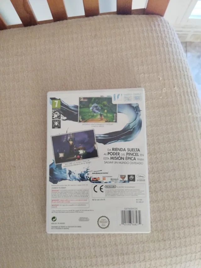 Juego de wii "Epic Mickey"