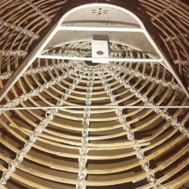 Aplique de pared metálico blanco