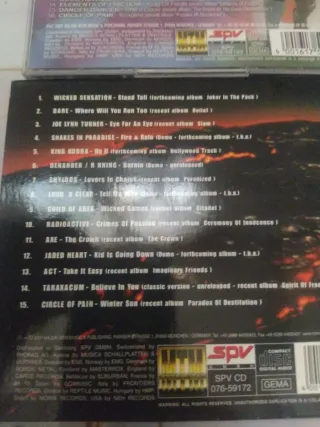 Lote de 3  Recopilatorios Hard Rock Aor MTM Música