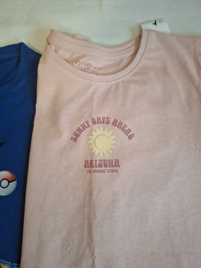 Lote 3 Camisetas Niña Dibujos Animados 11/12 años