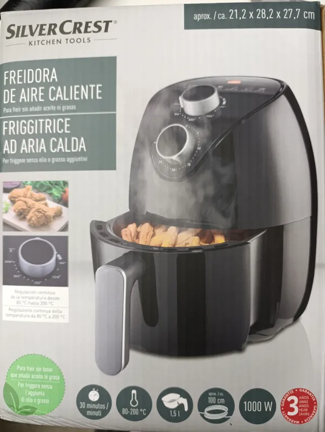 Freidora de Aire Caliente SilverCrest