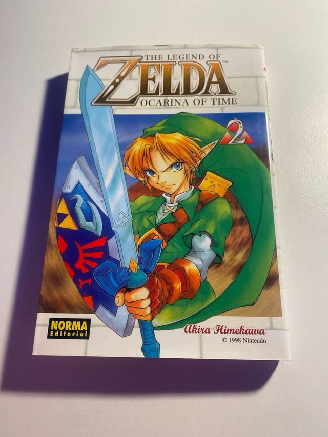 Cómics/mangas de Naruto, Zelda y My Hero Academia.