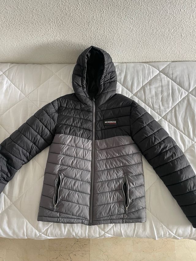 Chaqueta McKenzie negro y gris talla S