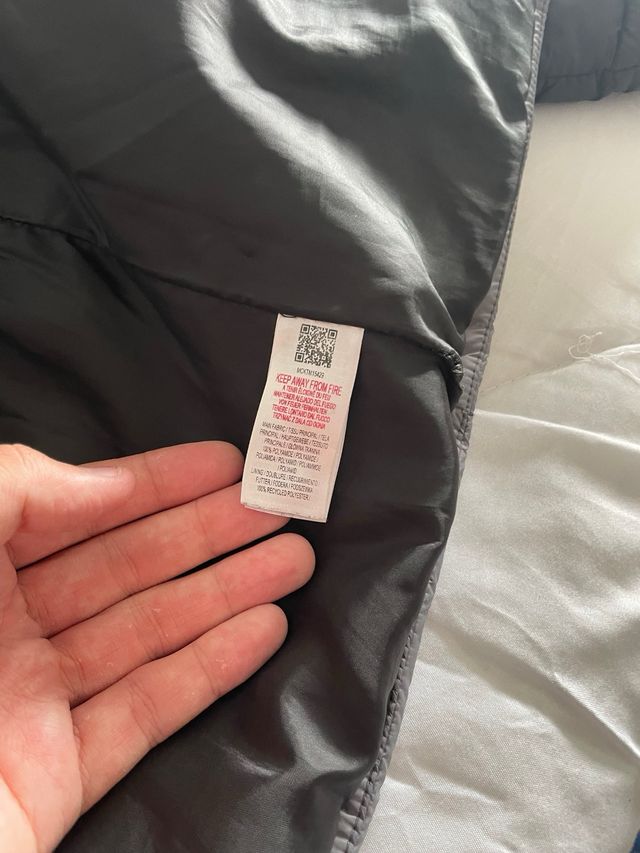 Chaqueta McKenzie negro y gris talla S