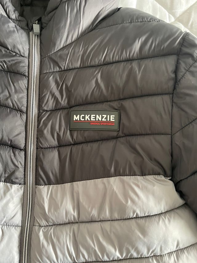 Chaqueta McKenzie negro y gris talla S
