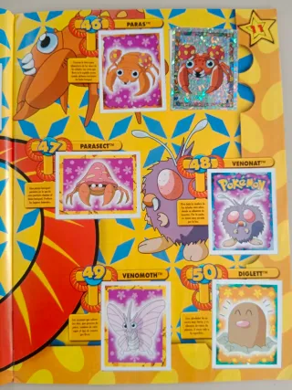 Álbum de Cromos Pokémon Merlin Collections