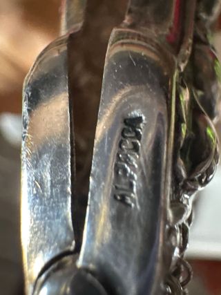 Borsetta antica in alpacca