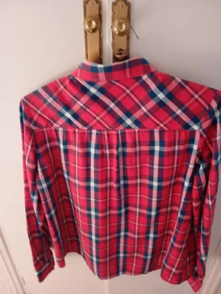 Camisa cuadros Fórmula Joven Mujer Talla L