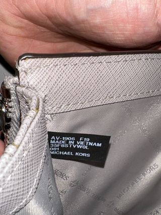 Cartera Michael Kors Gris ORIGINAL