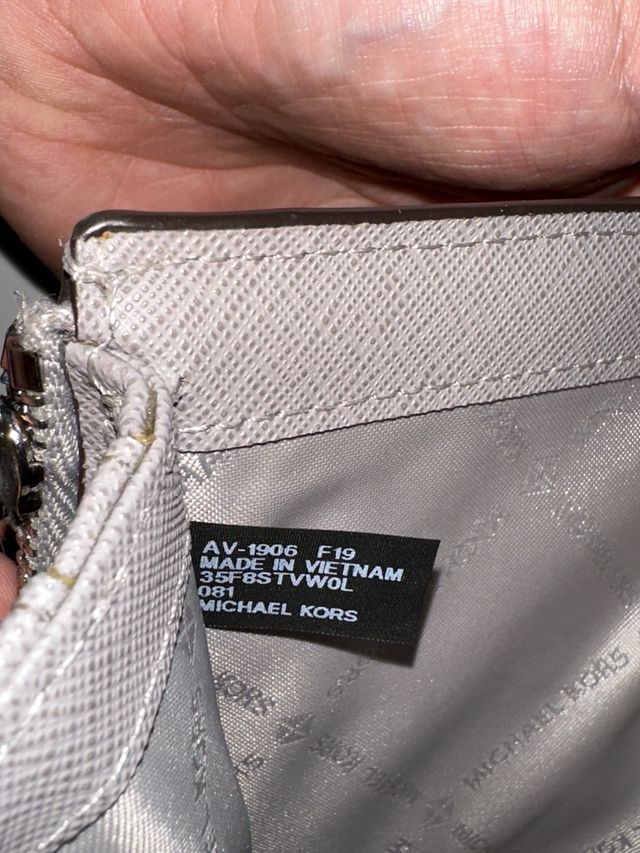 Cartera Michael Kors Gris ORIGINAL