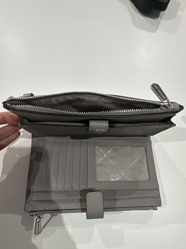 Cartera Michael Kors Gris ORIGINAL