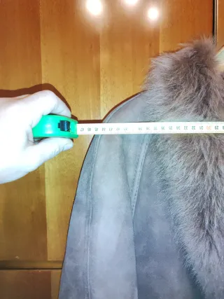 Cappotto donna in montone taglia 46 italiana