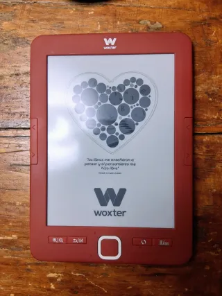 Ebook Woxter Scriba 195 4GB 6 Rojo