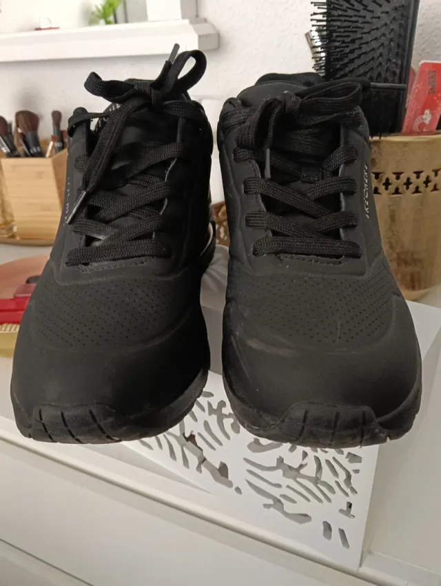 Zapatillas Skechers Mujer Negras Talla 39