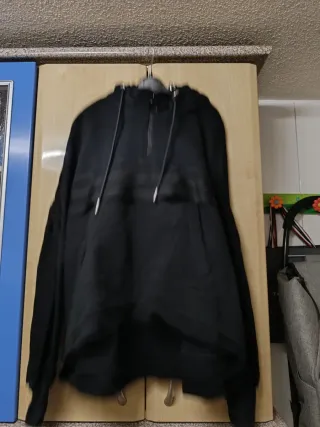 Sudadera DIESEL mujer capucha negra