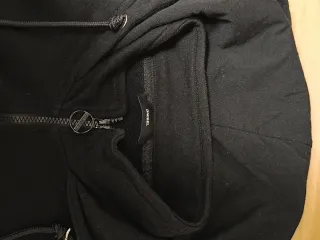 Sudadera DIESEL mujer capucha negra