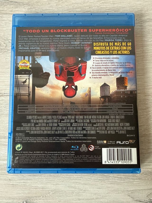 Blu-ray Spider-Man: Homecoming