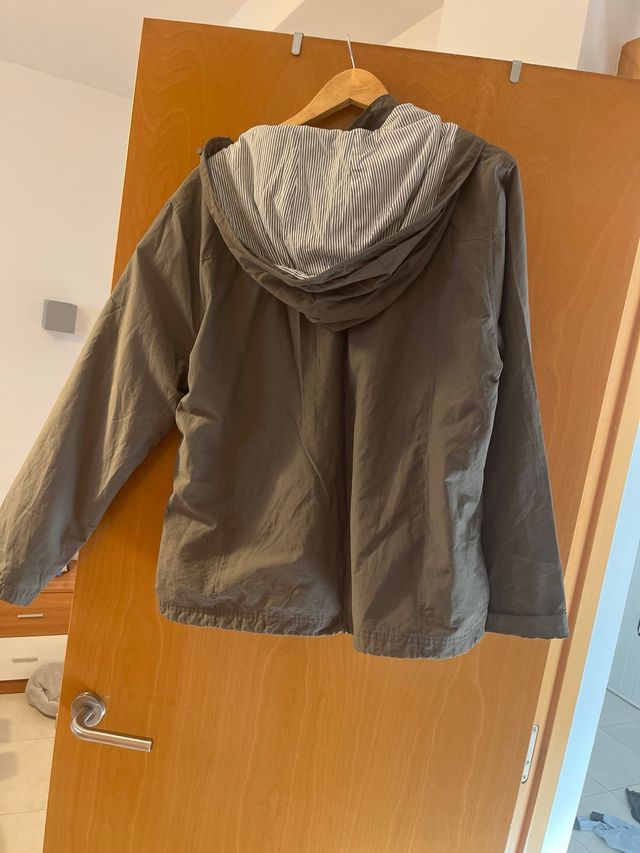 Parka LOGO verde oliva Talla XL