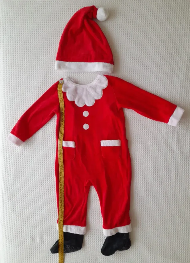 Disfraz pijama Papá Noel.