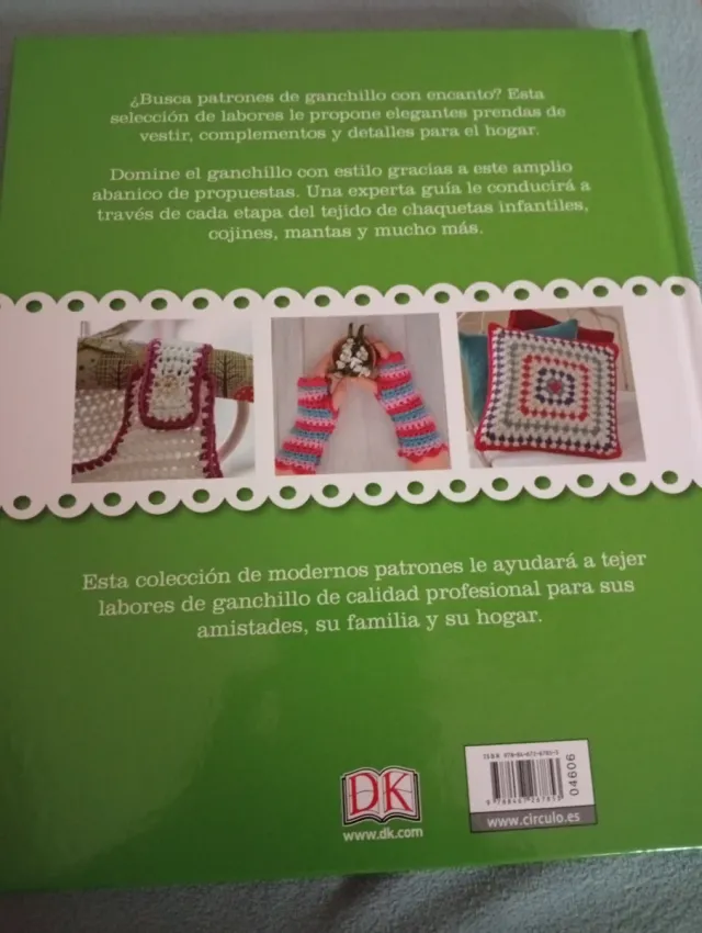 3 libros ganchillo, tecnicas básicas y avanzadas.