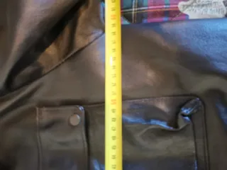 Giubbotto Pelle Vintage ARAL & ARAL Nero