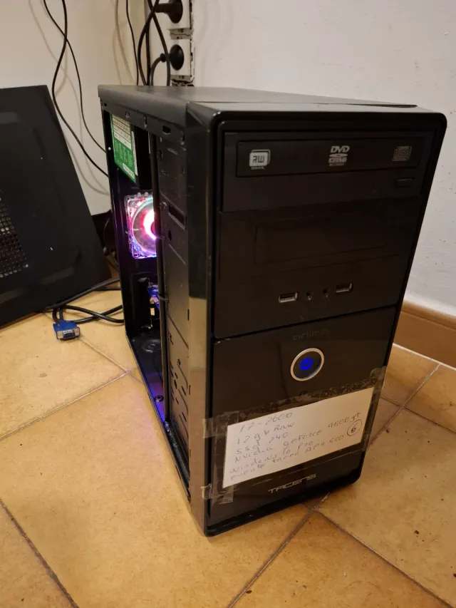 Ordenador Sobremesa i7-2600k 12GB RAM