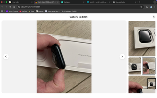 Apple Watch SE 2 Gen GPS 44mm Nero