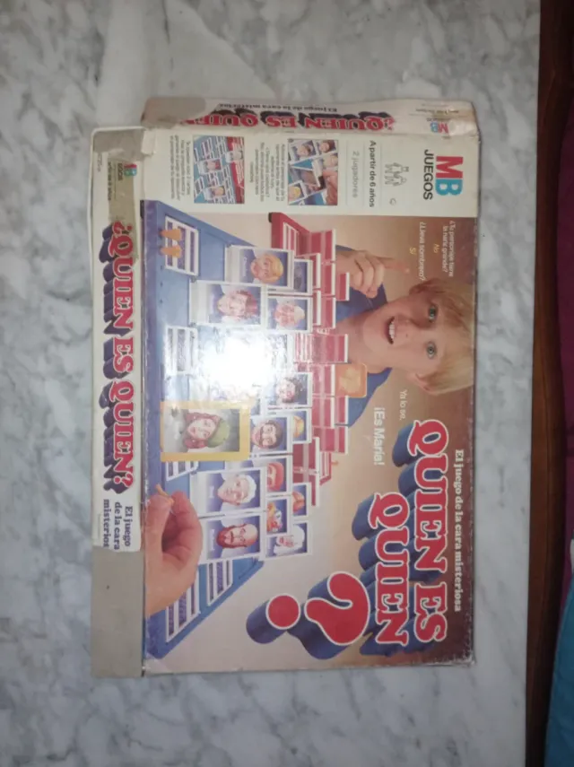 Juego de mesa ¿Quién es Quién? MB