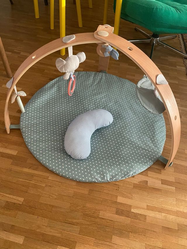 Gimnasio Actividades Bebé Madera Reversible