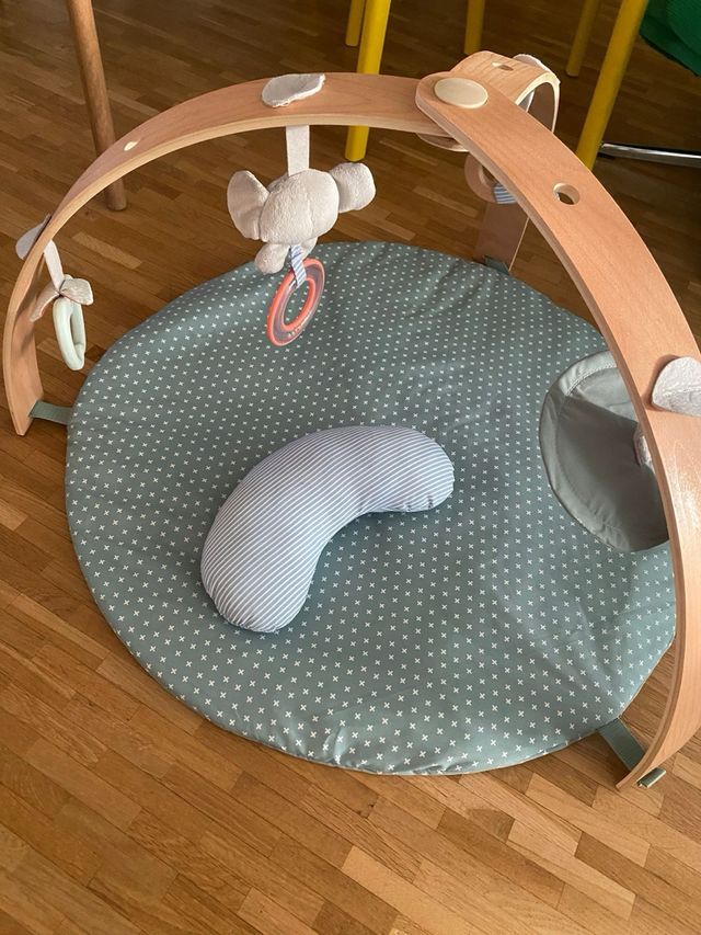 Gimnasio Actividades Bebé Madera Reversible