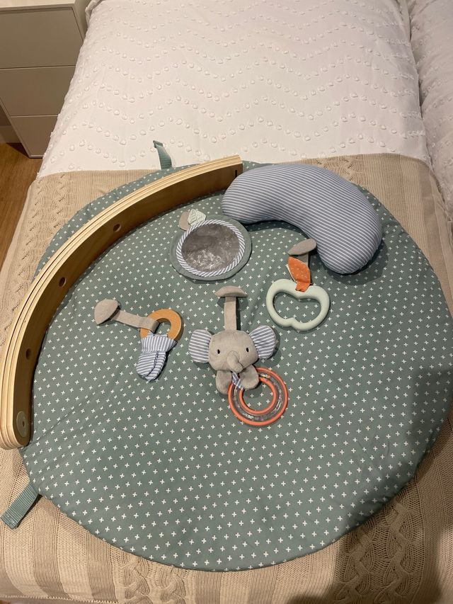 Gimnasio Actividades Bebé Madera Reversible