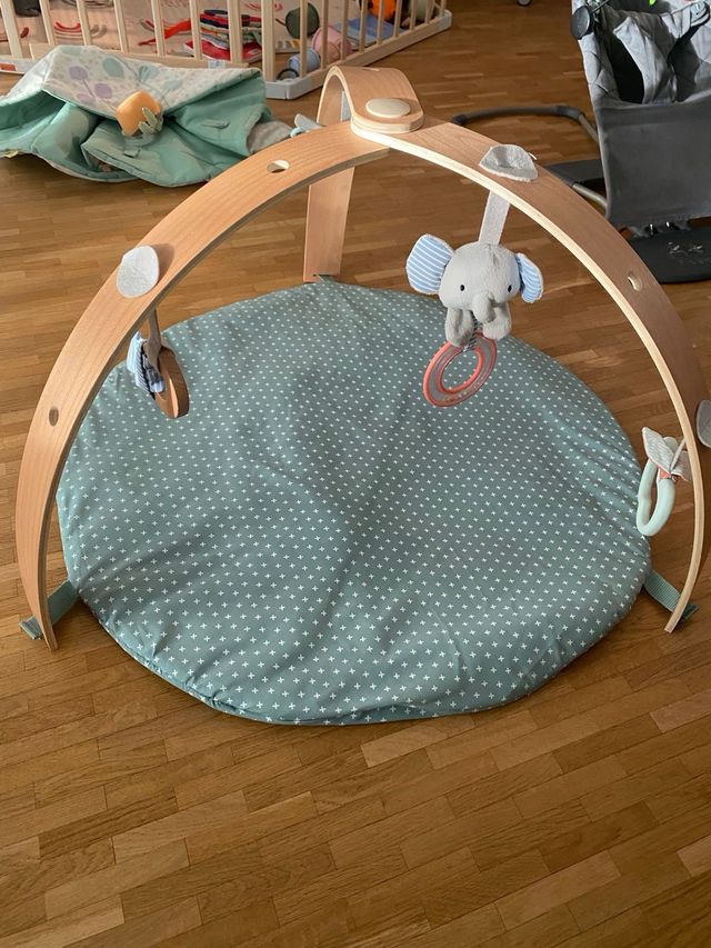 Gimnasio Actividades Bebé Madera Reversible