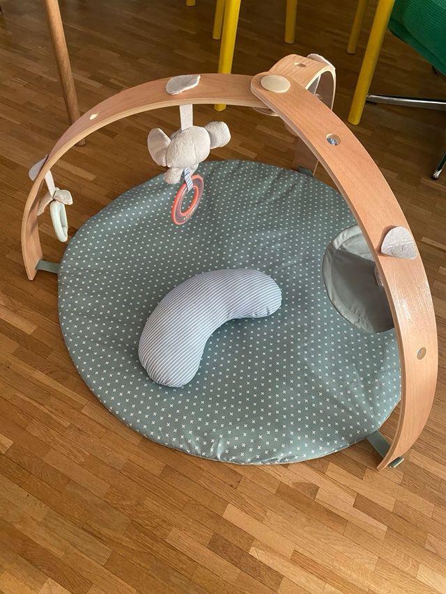 Gimnasio Actividades Bebé Madera Reversible