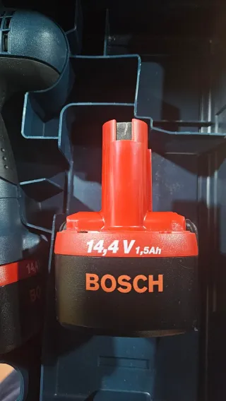 Taladro Bosch GSR 14,4V Profesional + 3 Baterías