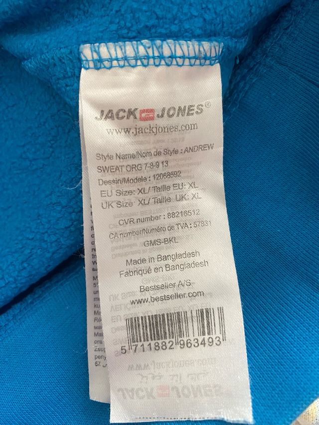 Sudadera Jack & Jones Azul