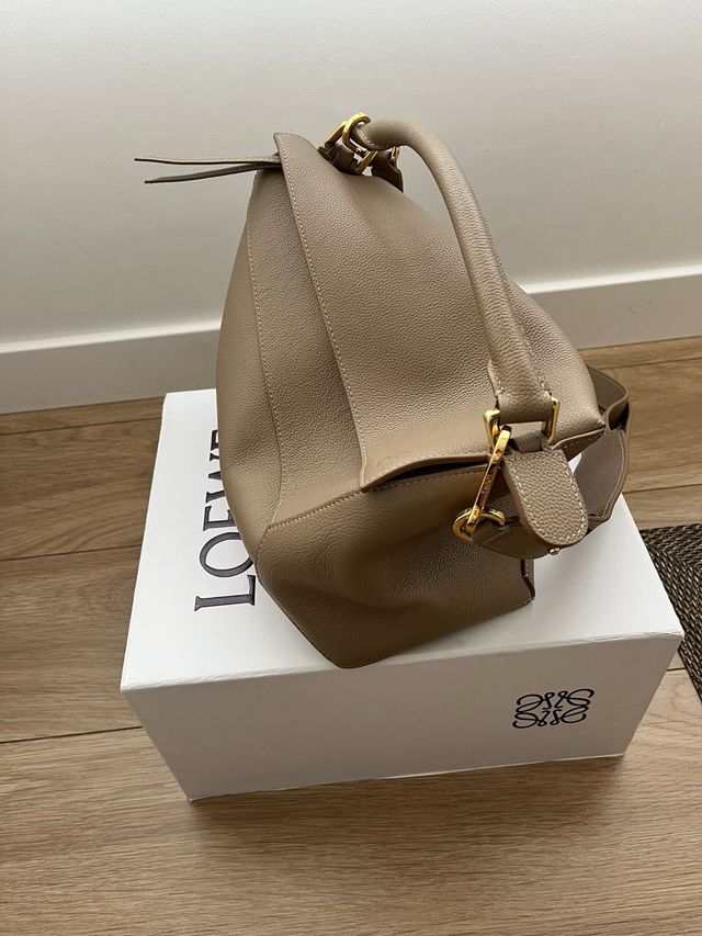 Bolso Loewe Puzzle Mediano Beige