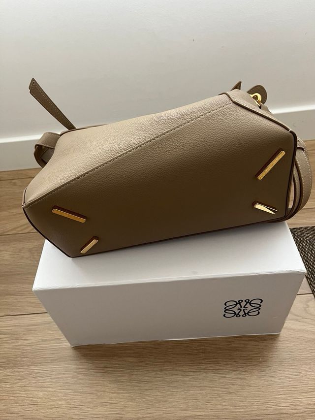 Bolso Loewe Puzzle Mediano Beige