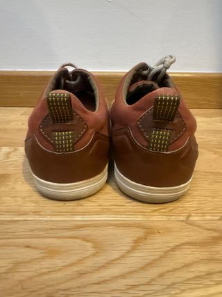 Zapatillas Zara Marrón/Rojo